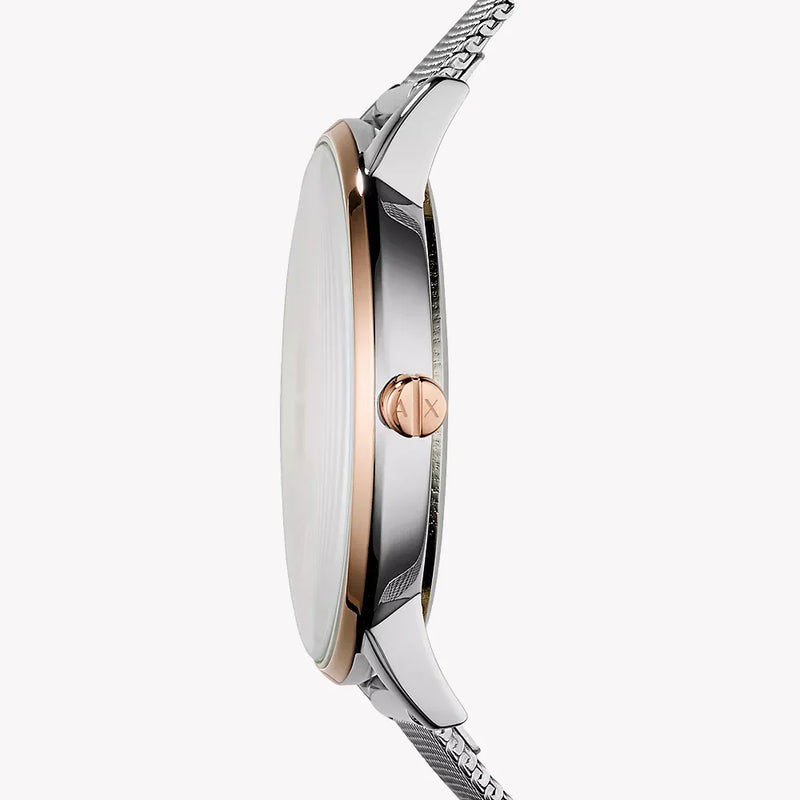 A|X Armani Exchange Women's Rose Gold & Silver Watch | Ax5537 by i-watch