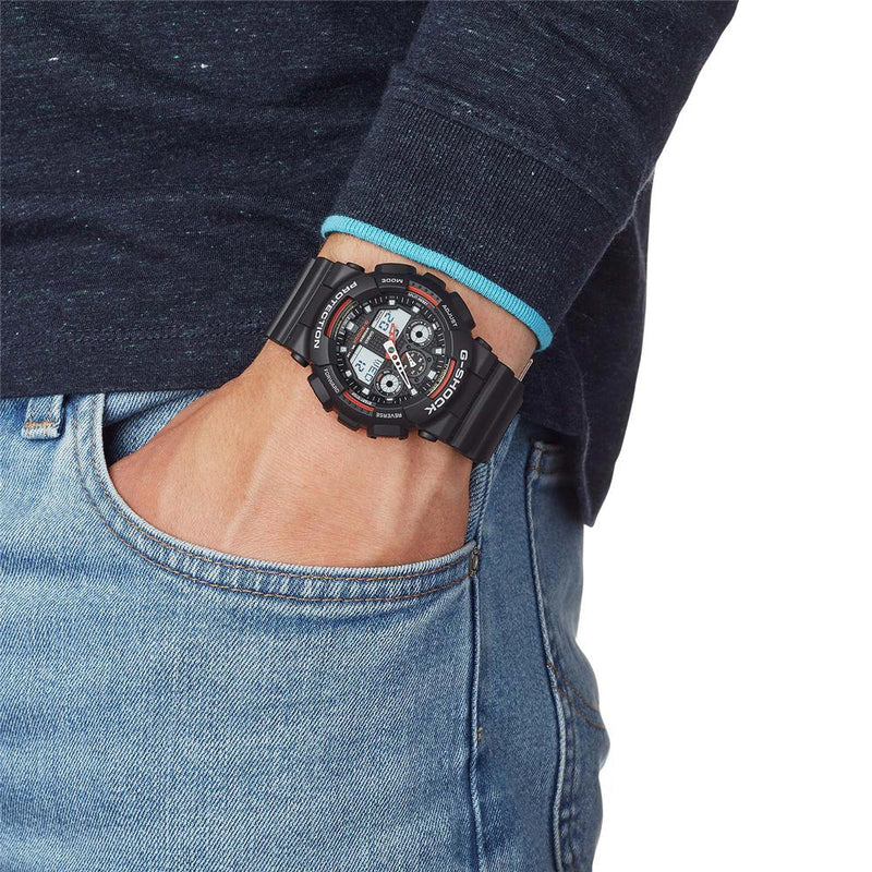 CASIO G-SHOCK GA-100-1A4ER DYNAMIC ADVENTURE - MEN'S IMPACT-RESISTANT TIMEPIECE-i-Watch-3