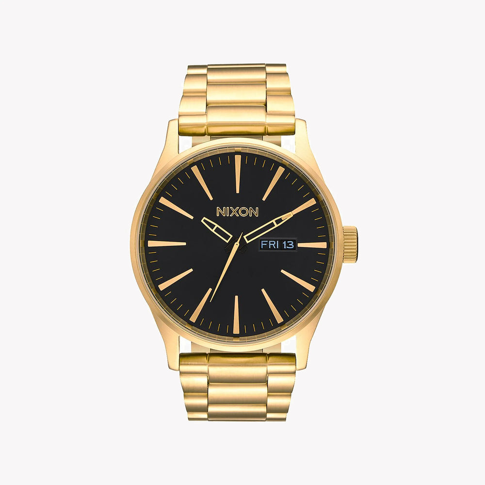 Nixon Men's Gold Stainless Steel, Black Dial | A356-510 by i-watch