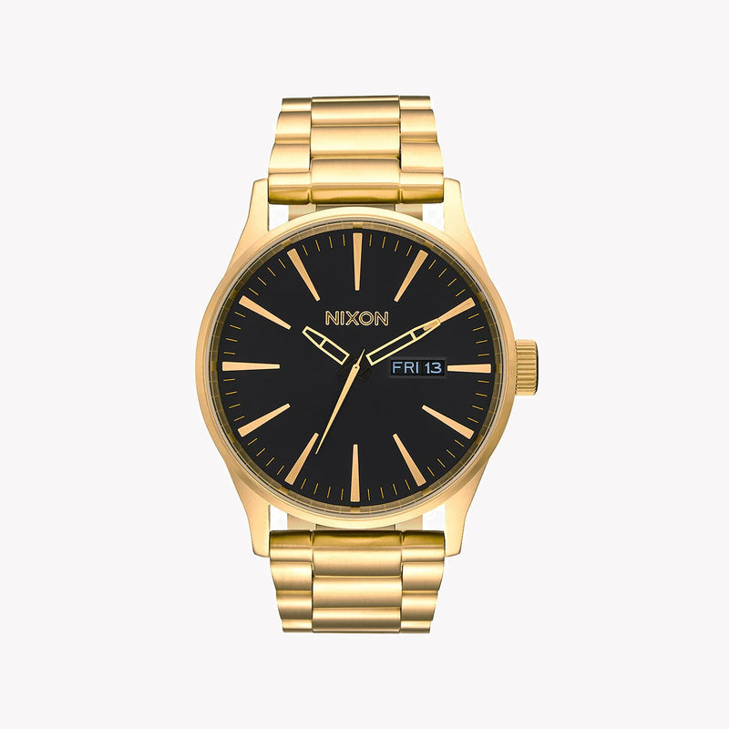 Nixon Men's Gold Stainless Steel, Black Dial | A356-510 by i-watch