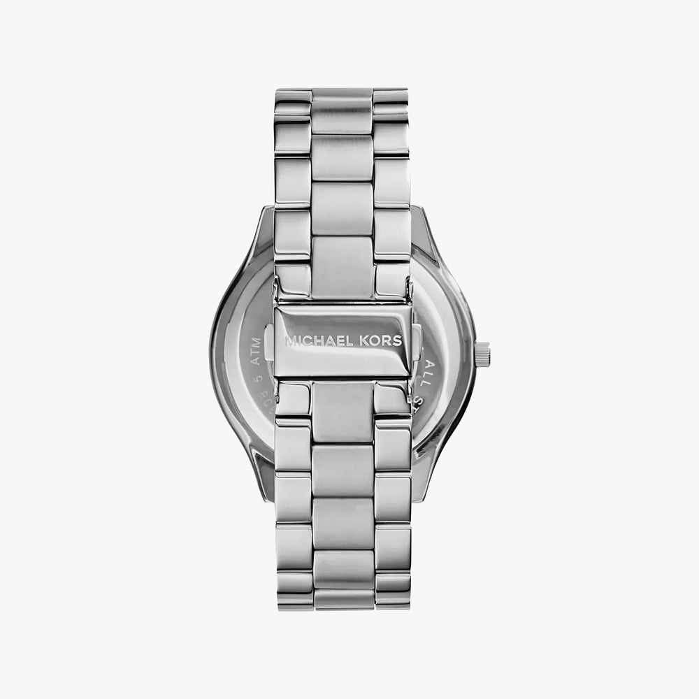 Michael Kors Men's Silver Stainless Steel Watch, Silver Dial | Mk3178 by i-watch