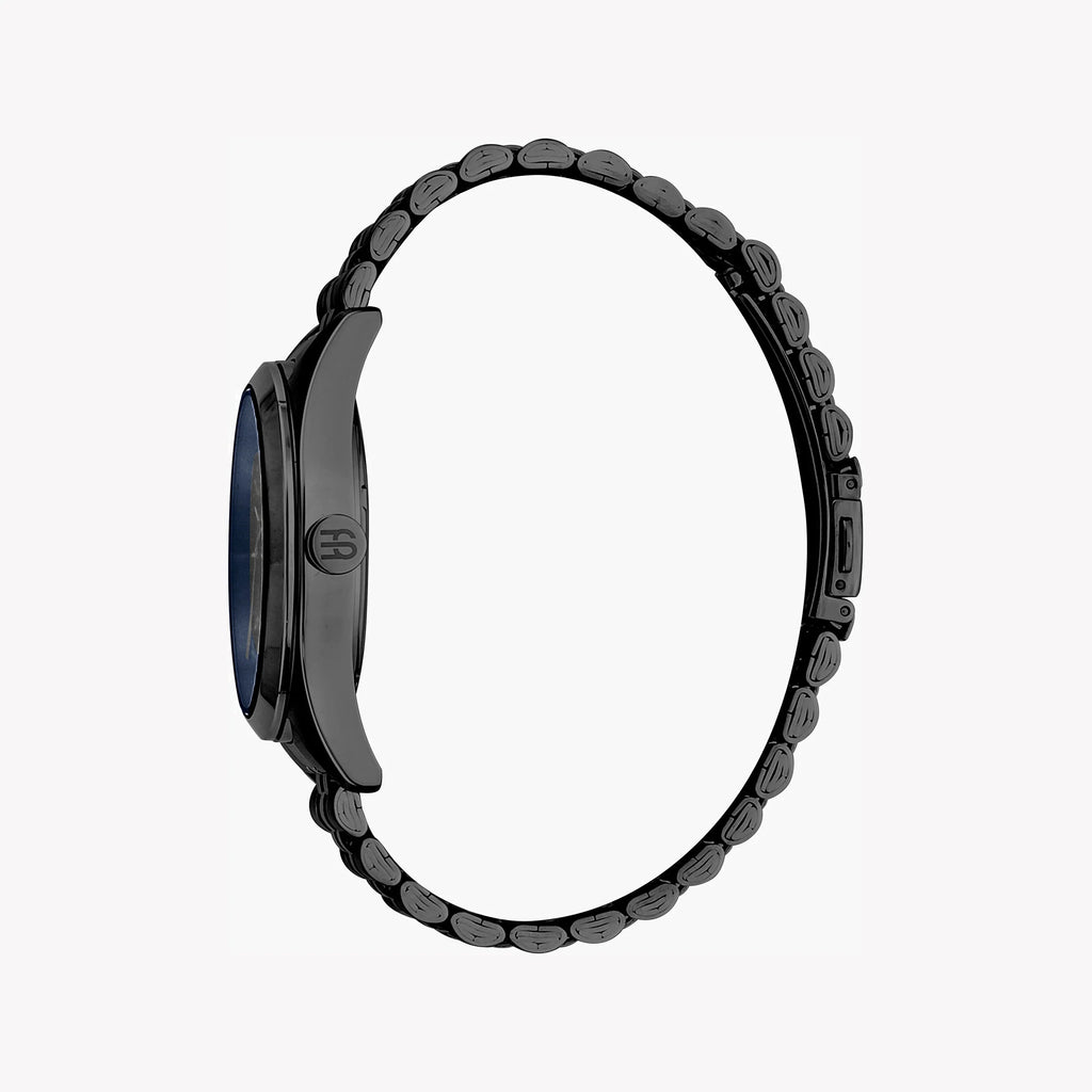 ESPRIT ES-42MM-BK-GY CLASSIC STYLE - DAPPER MEN'S WATCH with Black Stainless Steel Band & Grey Dial-i-Watch-2