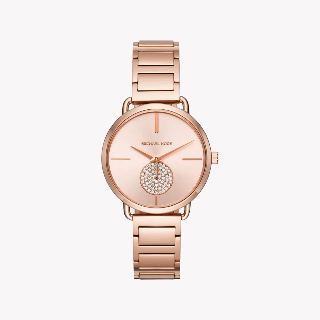 MICHAEL KORS MK3640 ROSE GOLD ELEGANCE - CHIC WOMEN'S TIMEPIECE FOR EVERY OCCASION