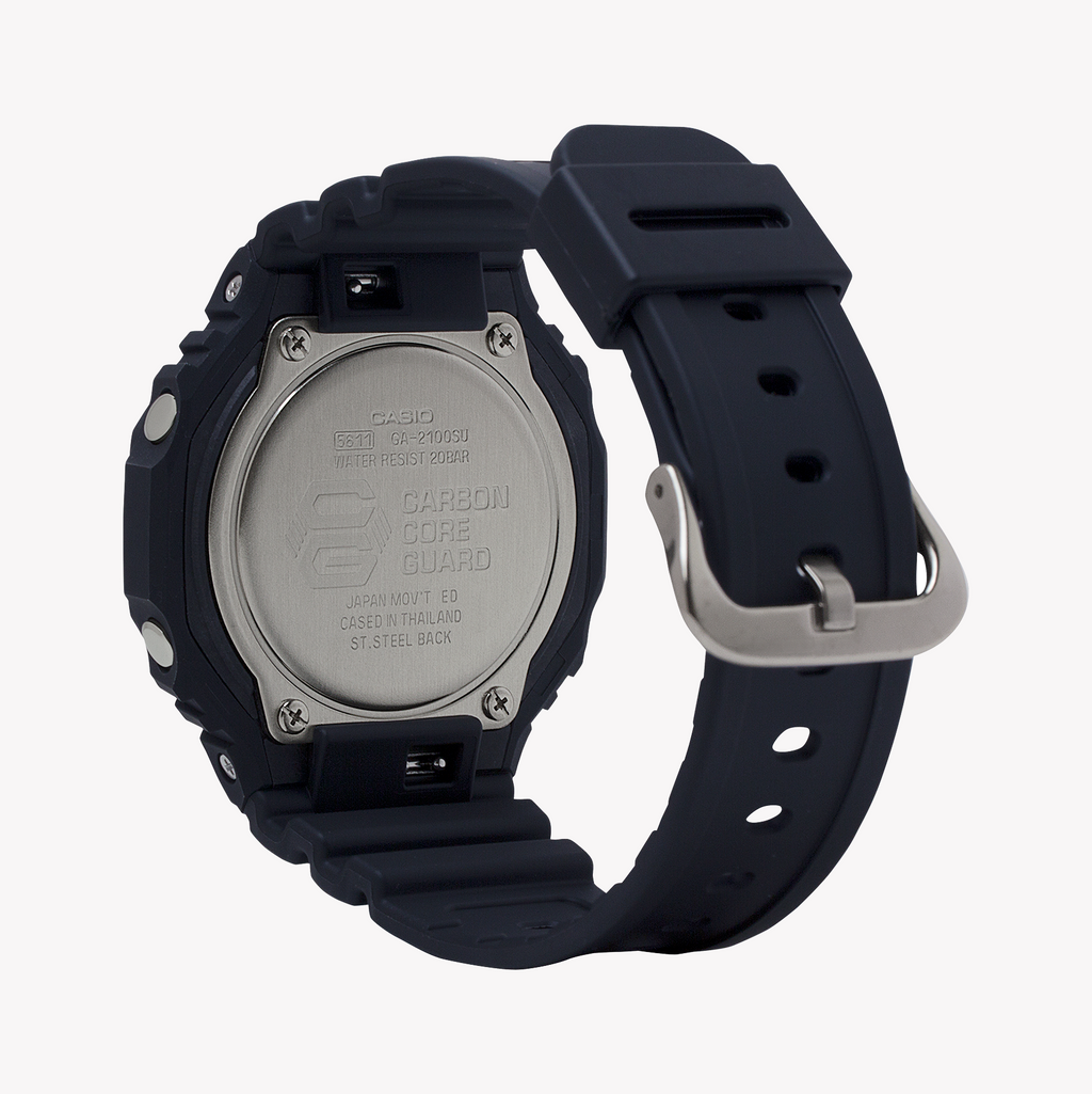 CASIO G-SHOCK GA-2100SU-1ADR OAK COMPACT - BOLD BLACK ADVENTURE MEN'S WATCH-i-Watch-3