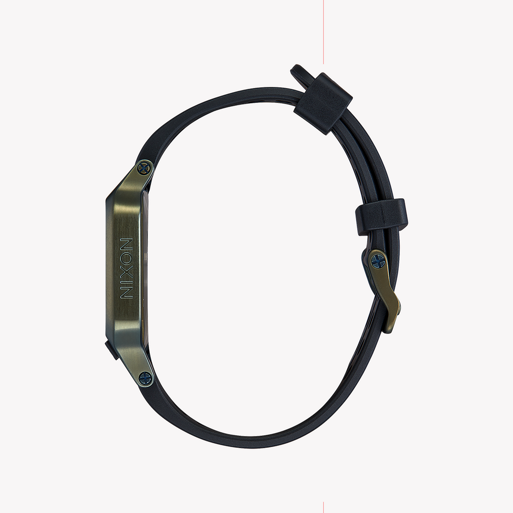 NIXON A1320-1085 BOLD PERFORMANCE - MEN'S DIGITAL WATCH WITH BLACK SILICONE BAND & DYNAMIC STYLE-i-Watch-2