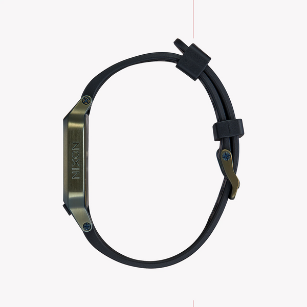 Nixon Men's Black Silicone Watch, Digital Dial | A1320-1085 by i-watch