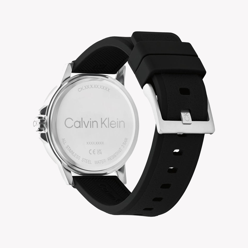 CK CALVIN KLEIN BOLD TIMEPIECE - MODERN STAINLESS STEEL MEN'S WATCH WITH SILVER BAND-i-Watch-3