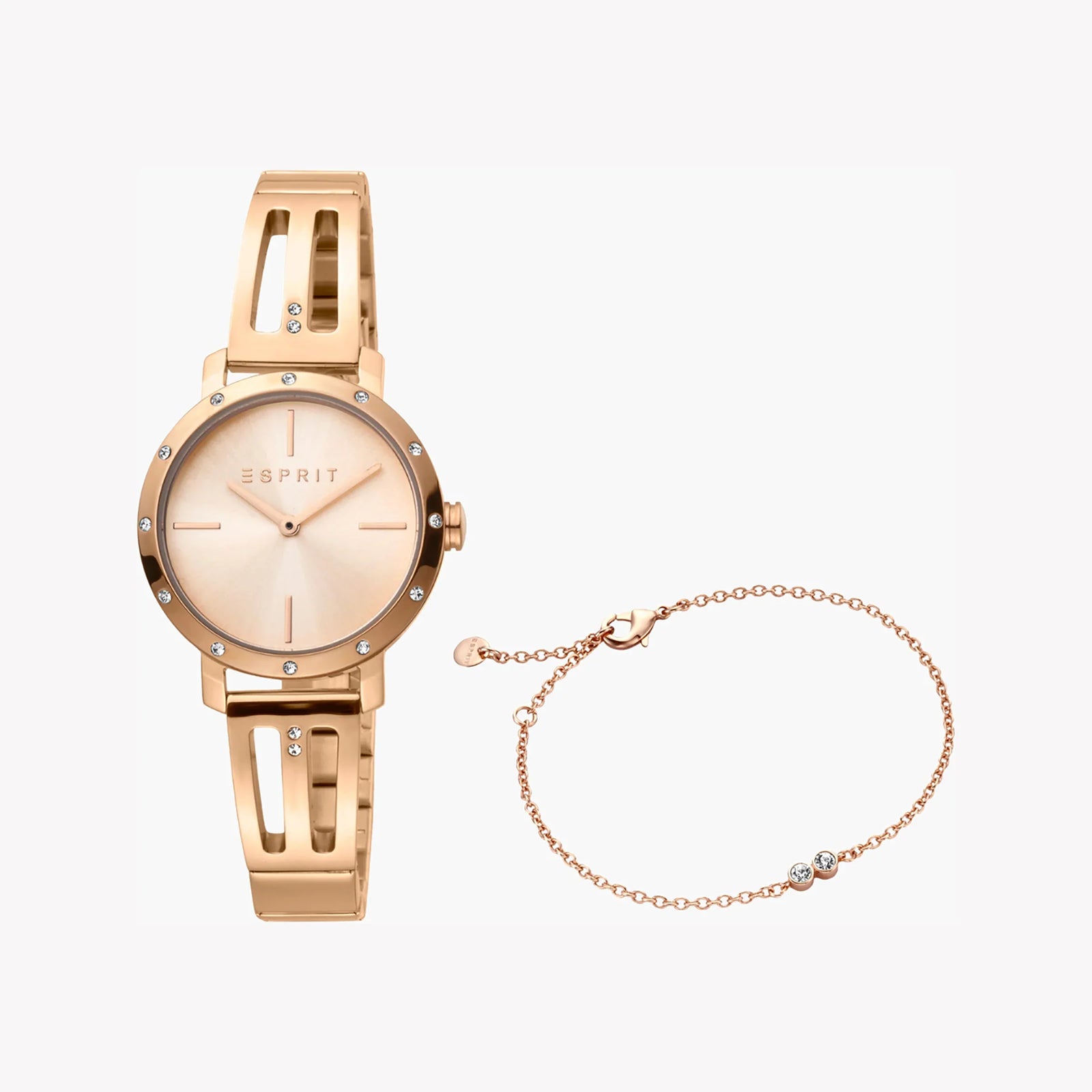 Esprit Women's Rose Gold Watch, Stainless Steel | Es1l195m0035 by i-watch