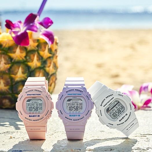 CASIO BABY-G BLX-570-7DR ADVENTURE TIME - STYLISH WHITE RESIN WOMEN'S WATCH-i-Watch-3