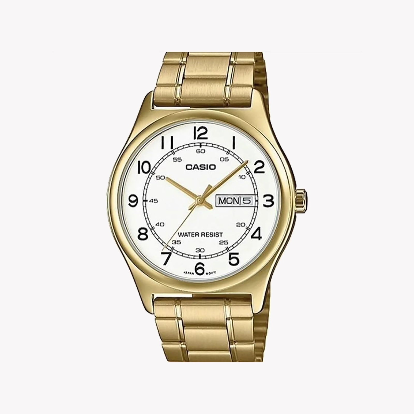 Timeless Elegance Men's Stainless Steel, Gold | Mtp-V006g-7budf by i-watch