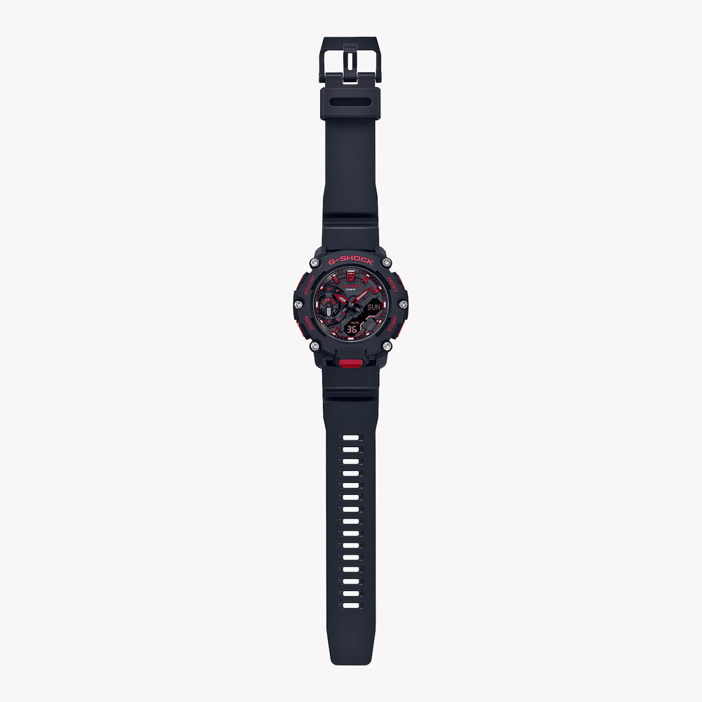 Casio G-Shock Ga-2200bnr-1adr - Rugged Black Powerhouse Men's Watch by i-watch