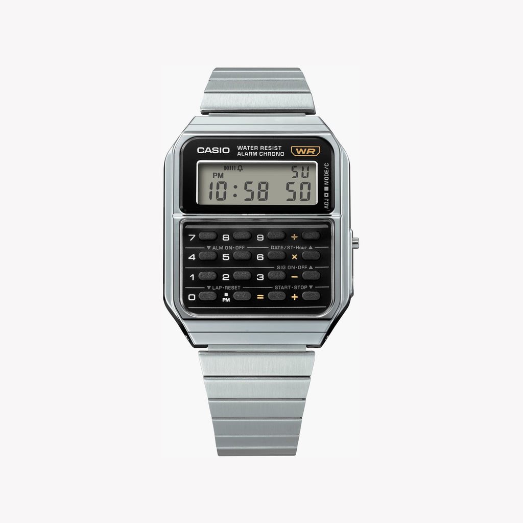 CASIO CA-500WE-1ADF RETRO-FUSION - STYLISH UTILITY WATCH WITH INTEGRATED CALCULATOR-i-Watch-4