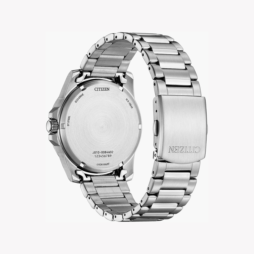 CITIZEN AW1811-82X - DYNAMIC PRECISION MEN'S TIMEPIECE WITH STRIKING GREEN DIAL & STAINLESS STEEL BRACELET-i-Watch-2