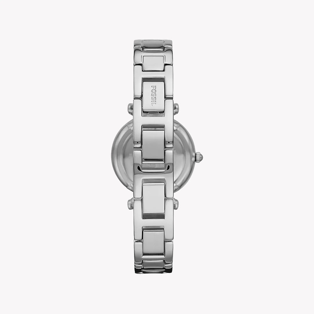Fossil Women's Silver Stainless Steel Watch, Silver Dial | Es5250set by i-watch