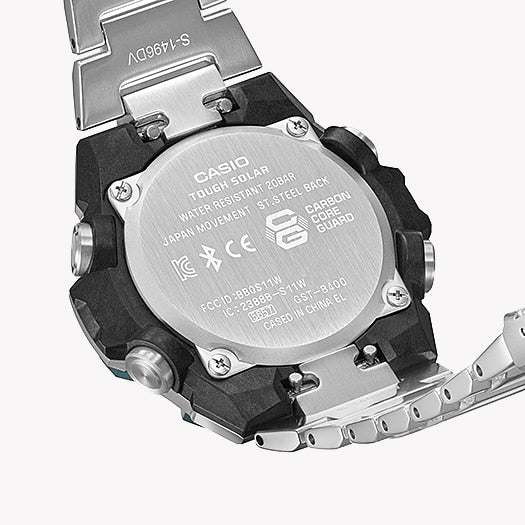 G-Shock Gst-B400cd-1a3dr - Elegantly Rugged Men's Watch With Stainless Steel & Digital Dial by i-watch