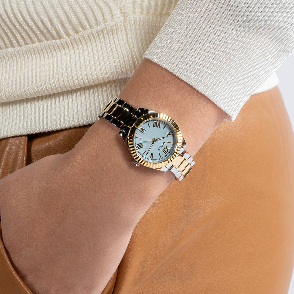 GUESS GW0687L4 CHIC ALLURE - ELEGANT WOMEN'S TIMEPIECE WITH GOLD ACCENTS & BLUE DIAL-i-Watch-5