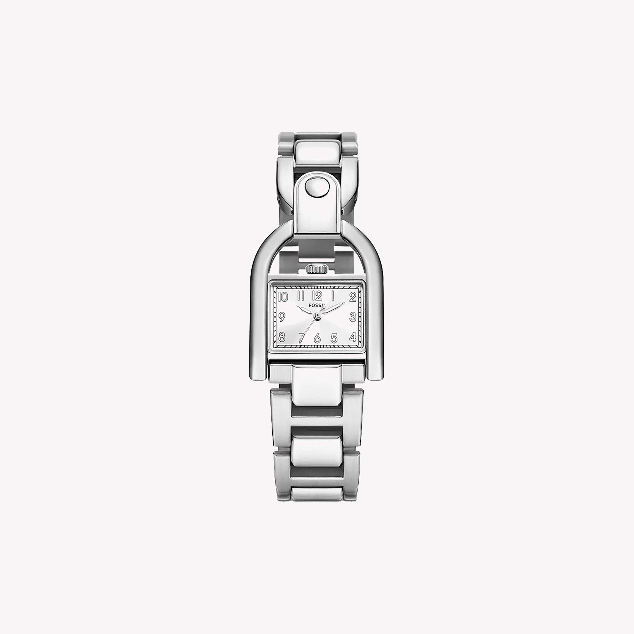 FOSSIL ES5326 - ELEGANT TIMEPIECE - CLASSIC SILVER WOMEN'S WATCH WITH STAINLESS STEEL STRAP