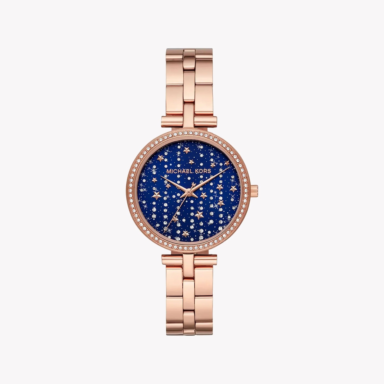 Michael Kors Women's Rose Gold Watch, Blue Dial | Mk4451 by i-watch