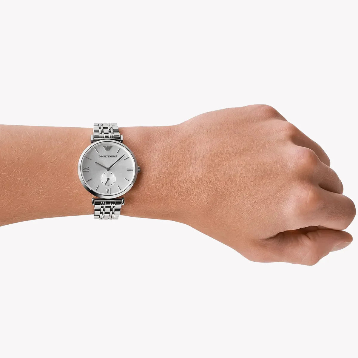 Emporio Armani Women's Silver Stainless Steel Watch | Ar1819 – i-watch