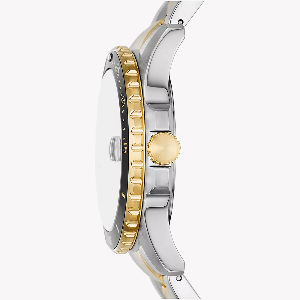 Fossil Men's Stainless Steel Watch, Black Dial | Fs6031 by i-watch