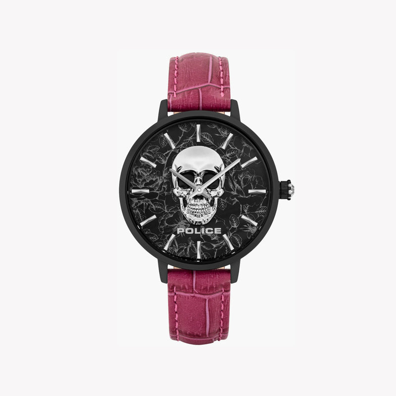Police Women's Black Watch, Pink Leather Band | P16032msb02 by i-watch