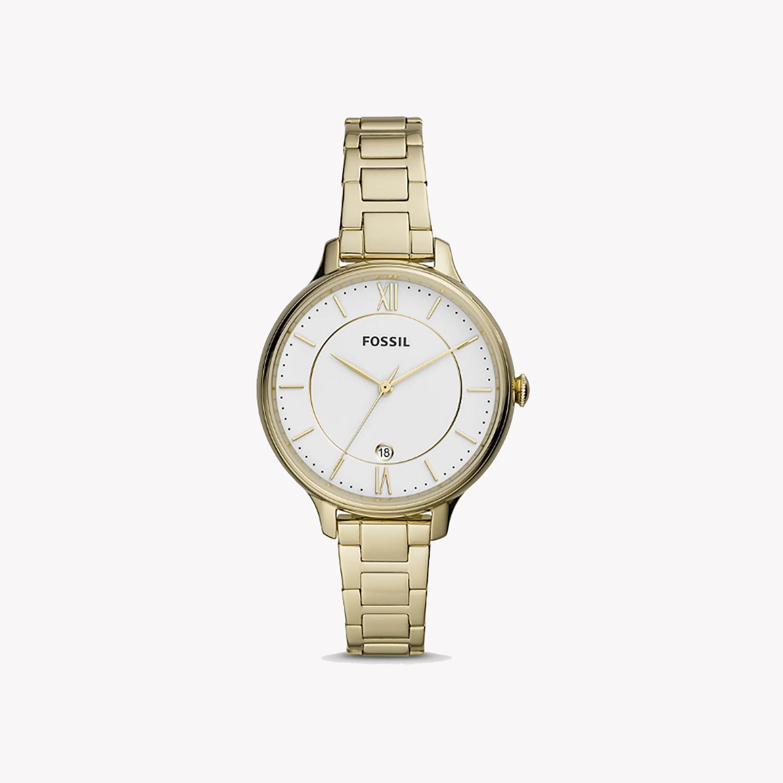 Fossil Women's Gold Watch, White Dial | Es4876 by i-watch