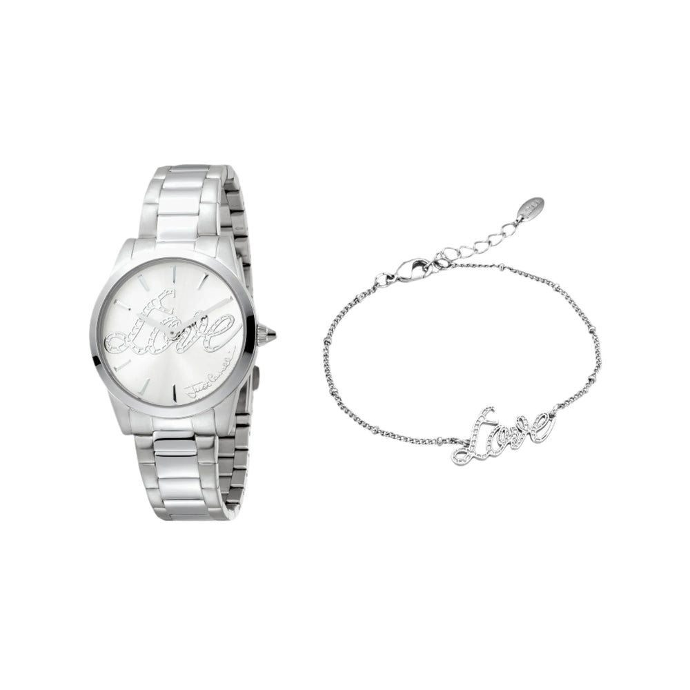 Just Cavalli Women's Silver Watch, Stainless Steel | Jc1l010m0235 by i-watch