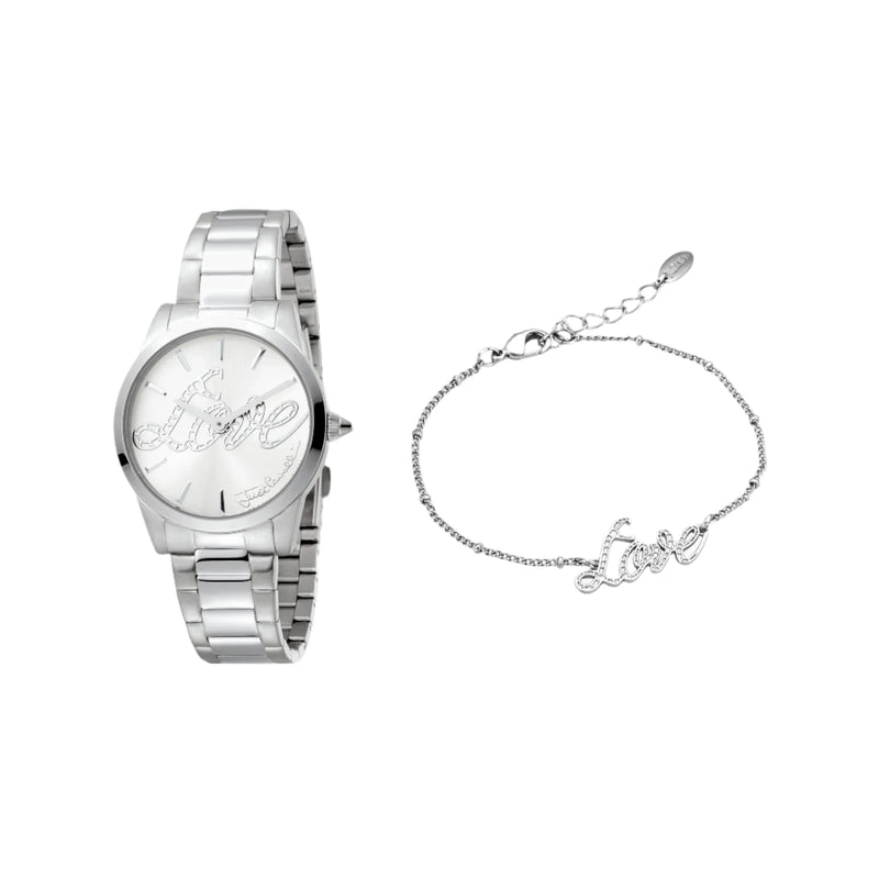 Just Cavalli Women's Silver Watch, Stainless Steel | Jc1l010m0235 by i-watch