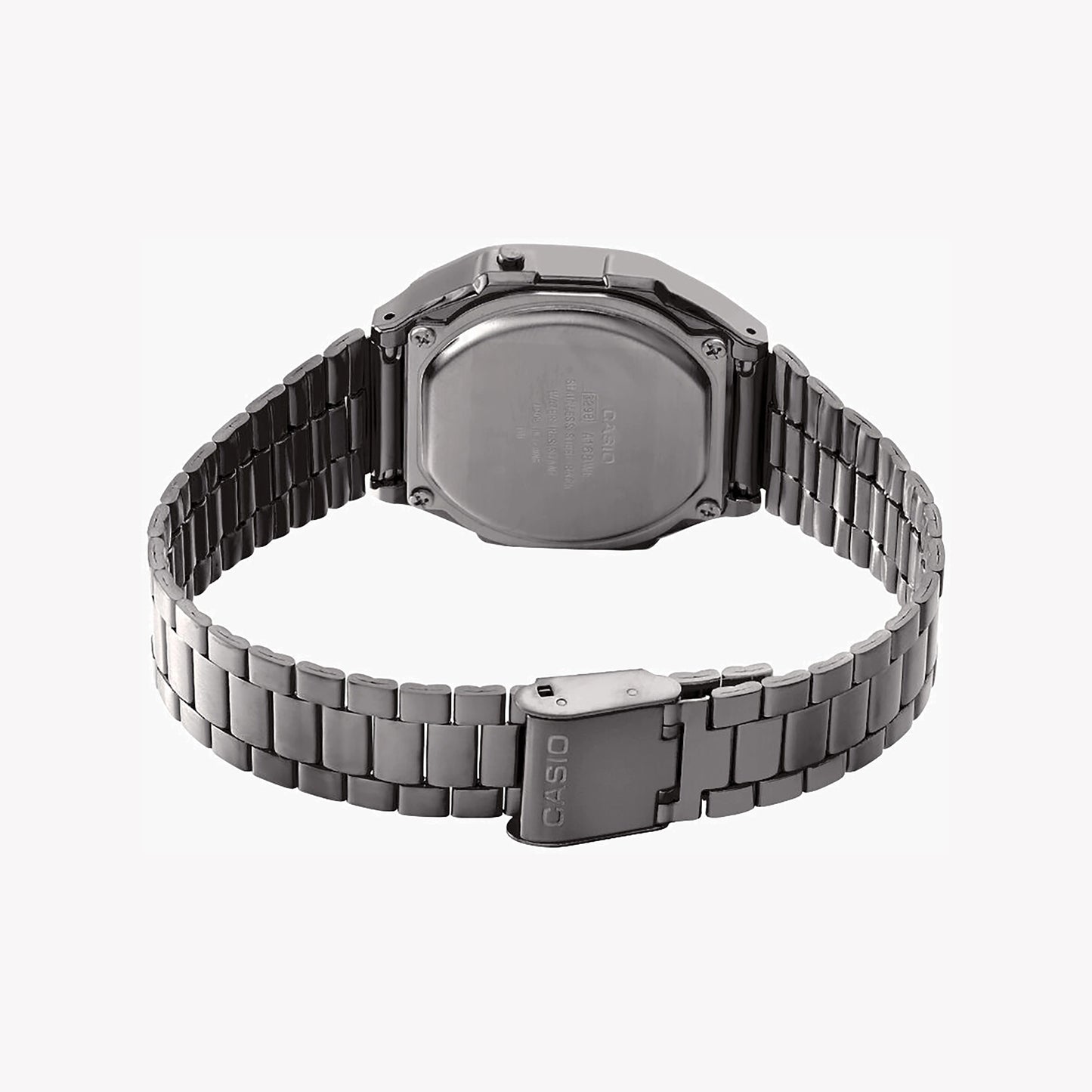 CASIO A168WEGG-1BEF Analoge Unisex-Armbanduhr mit 36-mm-Gehäuse