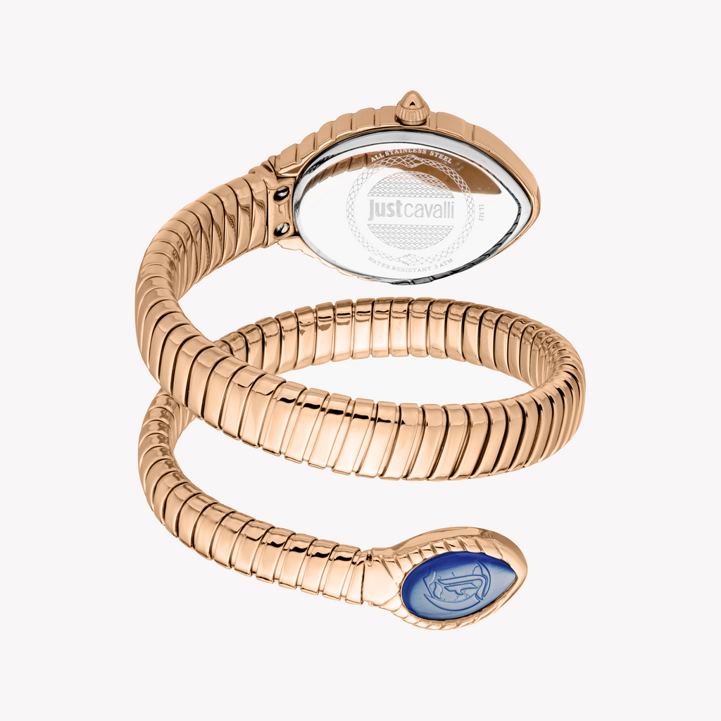 JUST CAVALLI JC1L322M0045 - BOLD ROSE GOLD & BLUE DIAL STATEMENT WOMEN'S WATCH-i-Watch-4