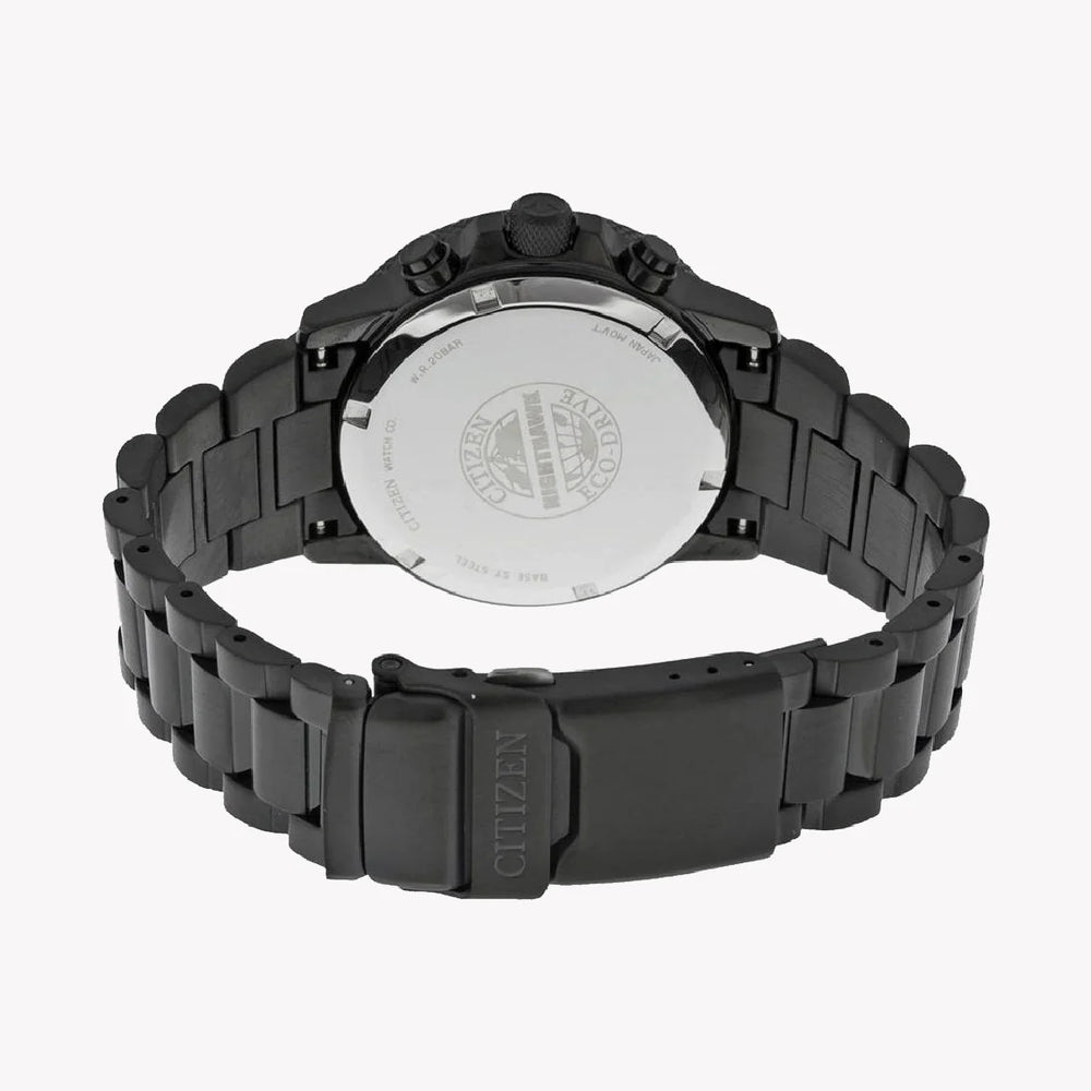 Citizen Ca0295-58e Black Stainless Steel - Powerful Eco-Drive Men's Watch by i-watch