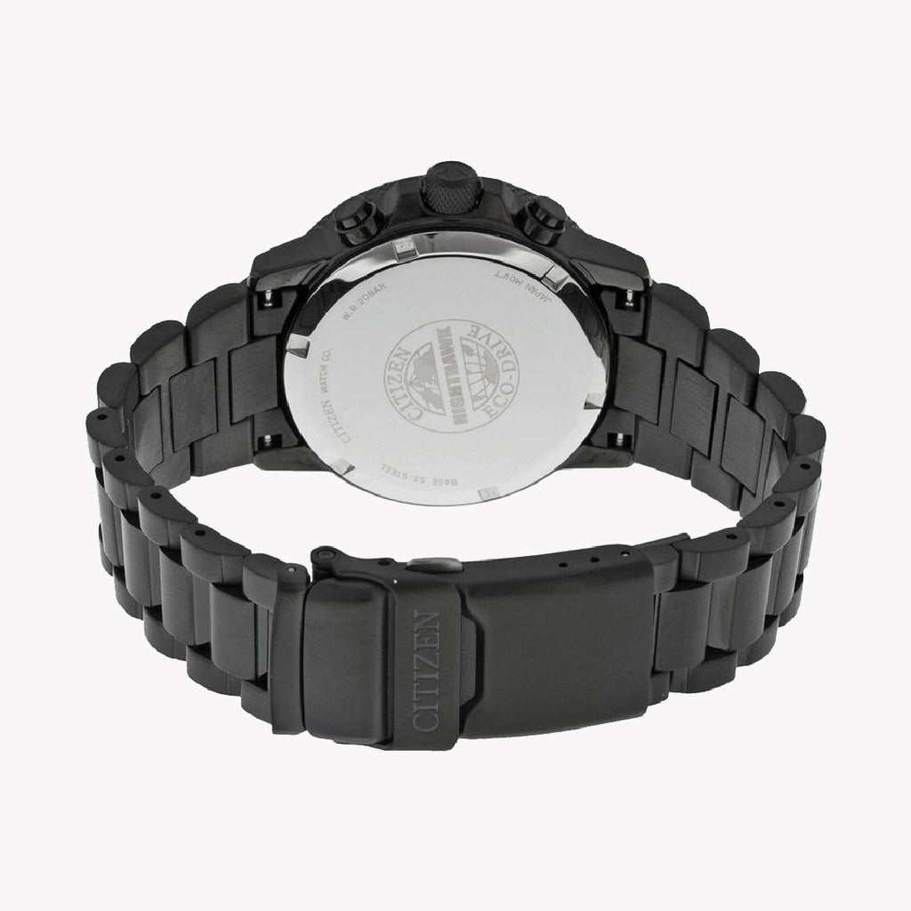 CITIZEN CA0295-58E BLACK STAINLESS STEEL - POWERFUL ECO-DRIVE MEN'S WATCH-i-Watch-6