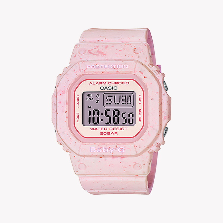 BGD-560CR-4DR BABY-G - VIBRANT PINK PLAYTIME - Sporty Women's Watch with Water Resistance & Functionality