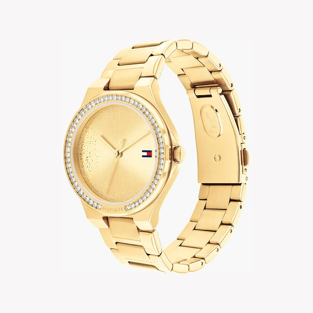 TOMMY HILFIGER 1692166 RADIANT GOLD - ELEGANT WOMEN'S WATCH WITH STAINLESS STEEL BAND-i-Watch-2