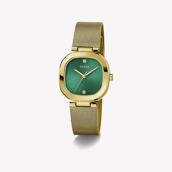 Guess Eve Green Round Dial Analog Women's Watch GW0768L2