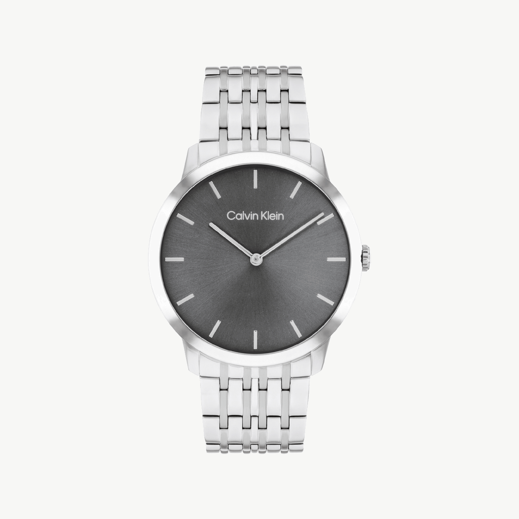 CK CALVIN KLEIN MENS 40MM STAINLESS STEEL TIMEPIECE - SOPHISTICATED STYLE & PRECISION