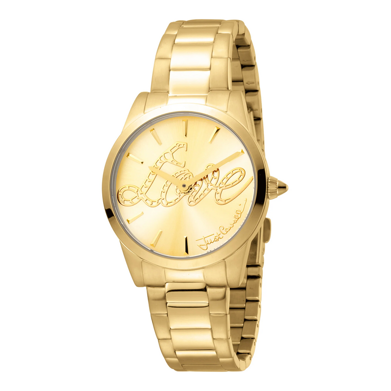 Just Cavalli Women's Gold Stainless Steel Watch, Gold Stainless Steel Case | Jc1l010m0245 by i-watch