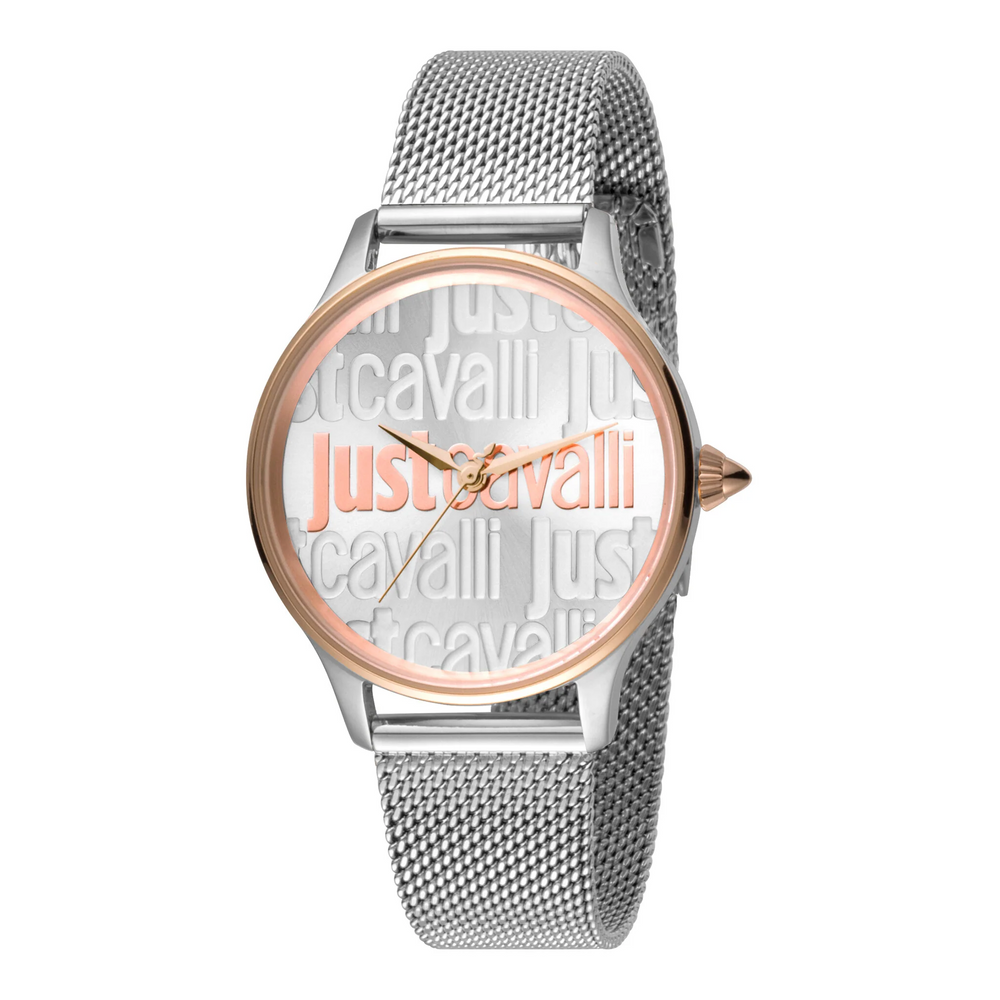 Just Cavalli Women's Silver Stainless Steel Watch, Silver Stainless Steel Case | Jc1l032m0305 by i-watch