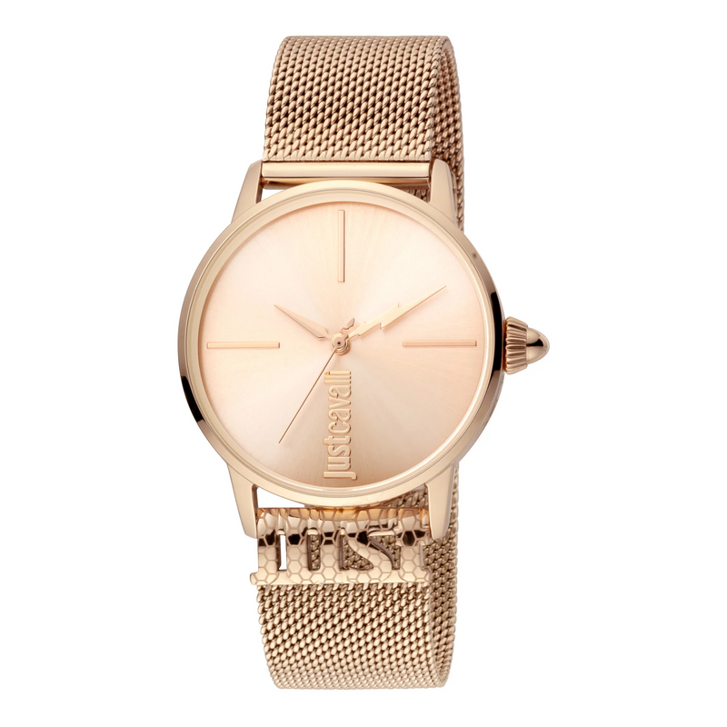 Just Cavalli Women's Rose Gold Stainless Steel Watch, Rose Gold Case And Band | Jc1l078m0035 by i-watch