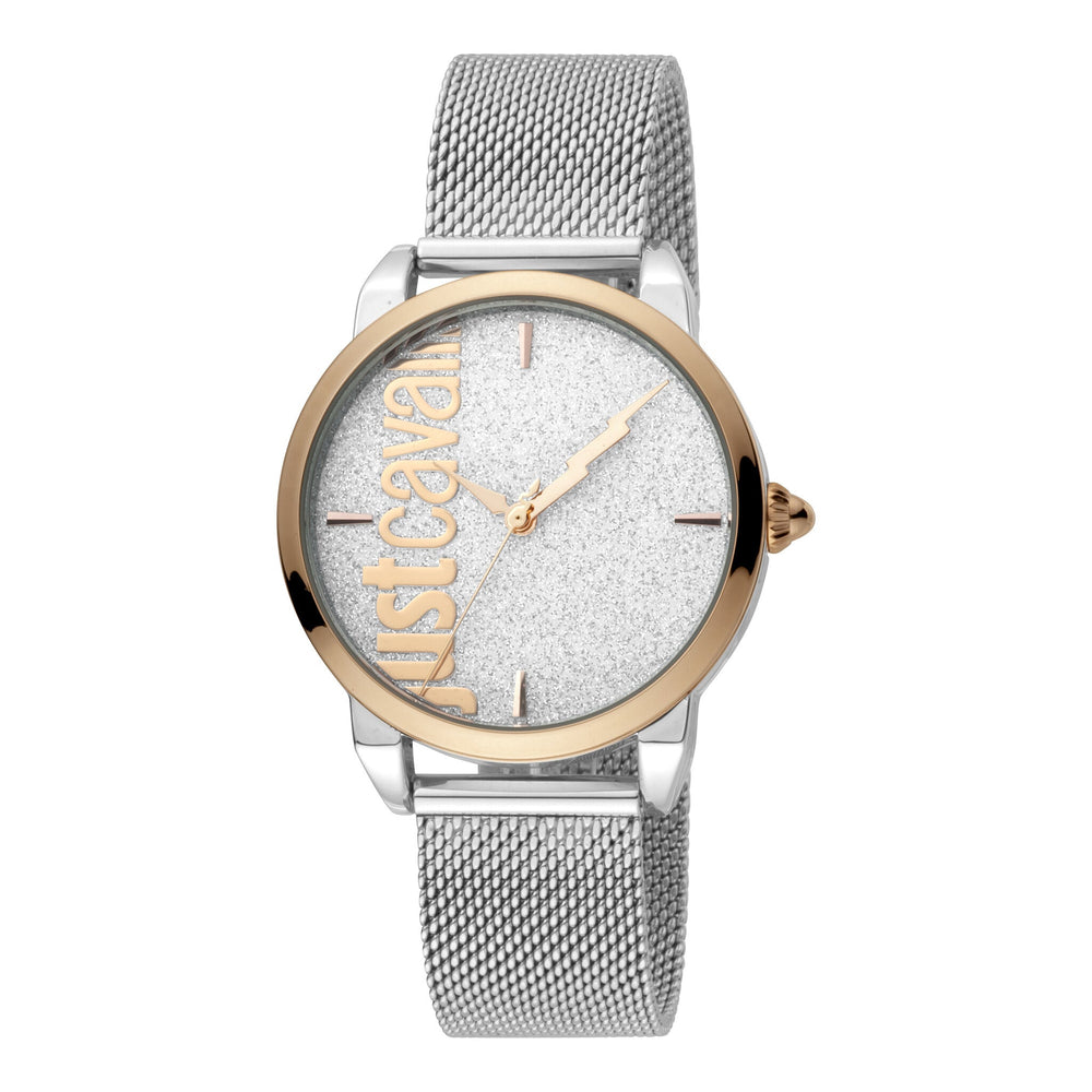 Just Cavalli Women's Metal Case Watch, Silver Stainless Steel Band | Jc1l079m0095 by i-watch
