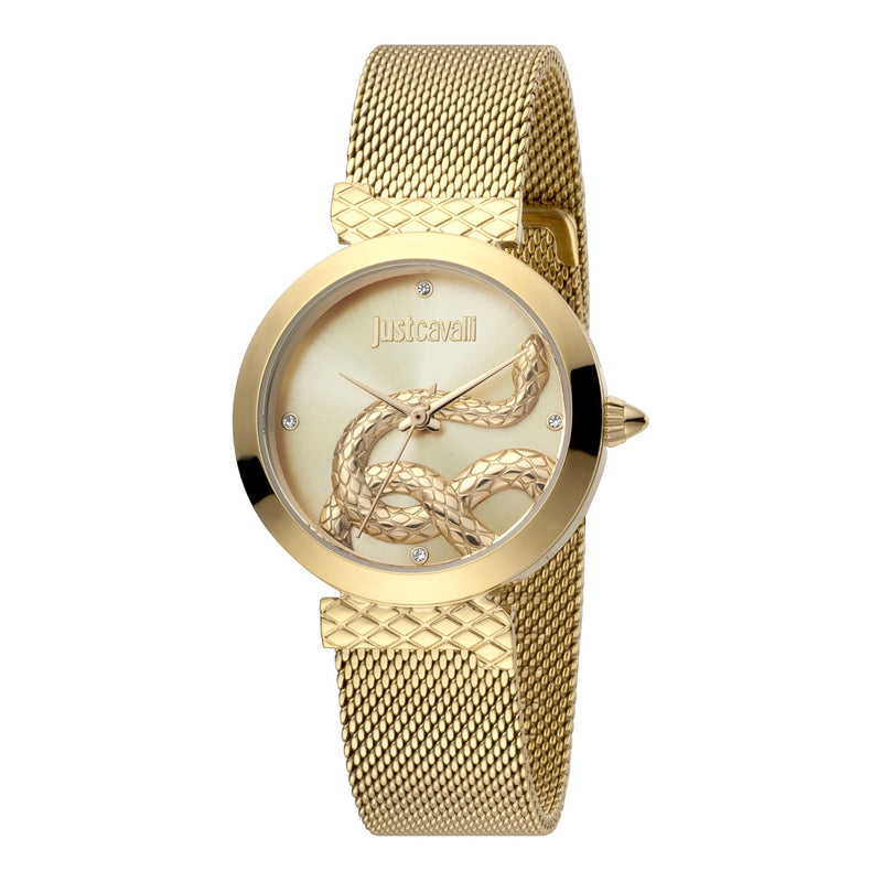 Just Cavalli Women's Gold Stainless Steel Watch, Gold Case | Jc1l091m0055 by i-watch