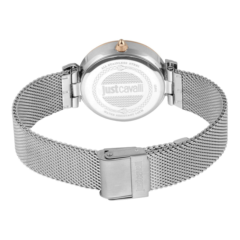 Just Cavalli Women's Silver Stainless Steel Watch, Silver Case | Jc1l091m0095 by i-watch