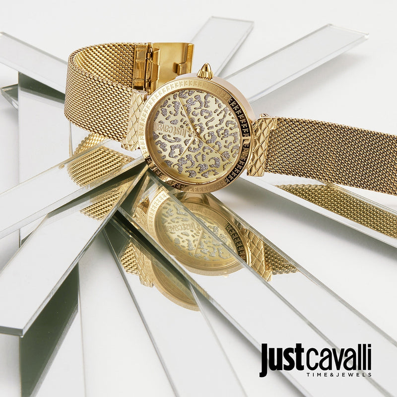 Just Cavalli Women's Gold Stainless Steel Watch, Gold Case | Jc1l092m0065 by i-watch