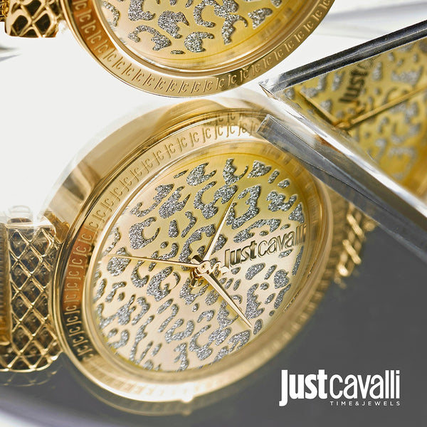 Just Cavalli Women's Gold Stainless Steel Watch, Gold Case | Jc1l092m0065 by i-watch