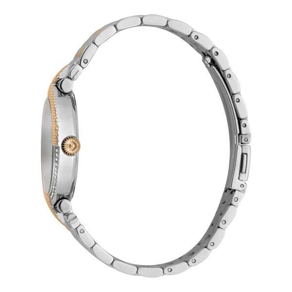 Just Cavalli Women's Silver Stainless Steel Watch, Silver & Rose Gold Band | Jc1l105m0115 by i-watch