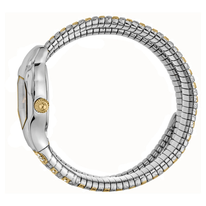 Just Cavalli Women's Watch With Silver & Gold Stainless Steel Case And Stainless Steel Band by i-watch