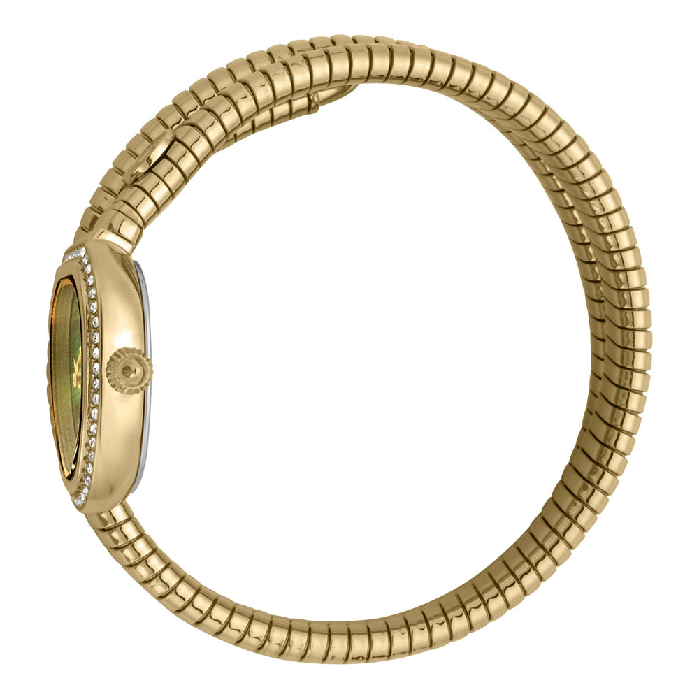 Just Cavalli Women's Watch With Gold Stainless Steel Case And Gold Stainless Steel Band by i-watch
