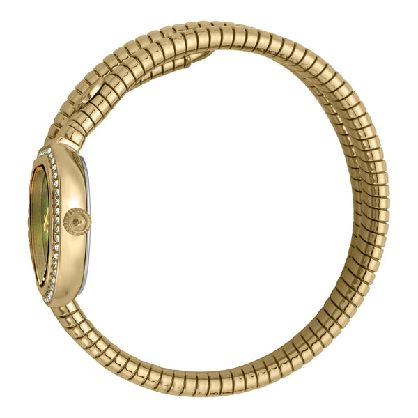 Just Cavalli Women's Watch With Gold Stainless Steel Case And Gold Stainless Steel Band by i-watch