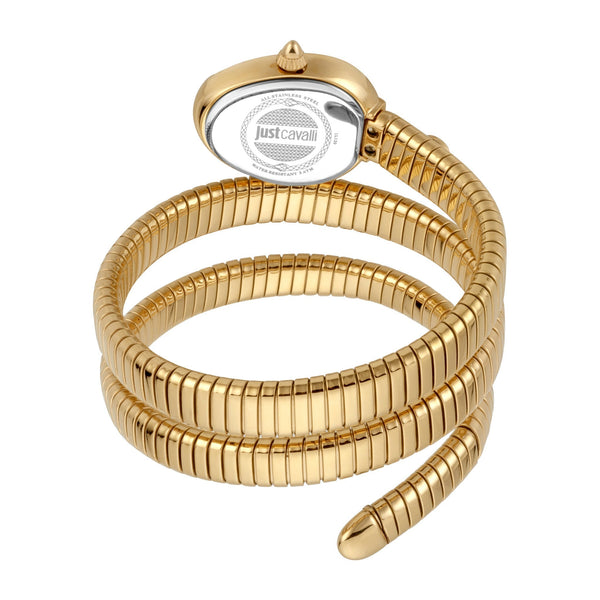 Just Cavalli Women's Watch With Gold Stainless Steel Case And Gold Stainless Steel Band by i-watch