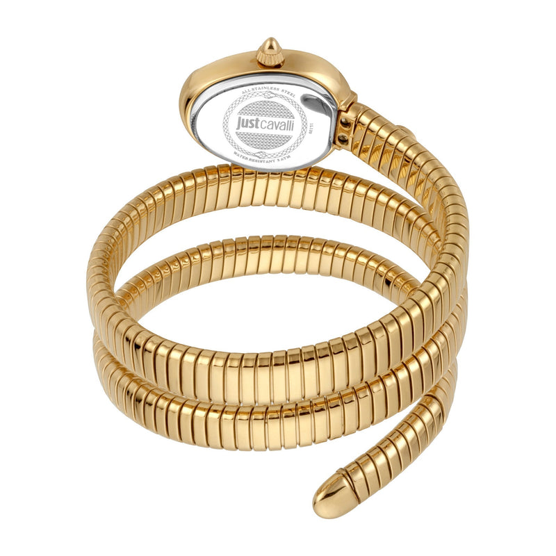 Just Cavalli Women's Watch With Gold Stainless Steel Case And Gold Stainless Steel Band by i-watch